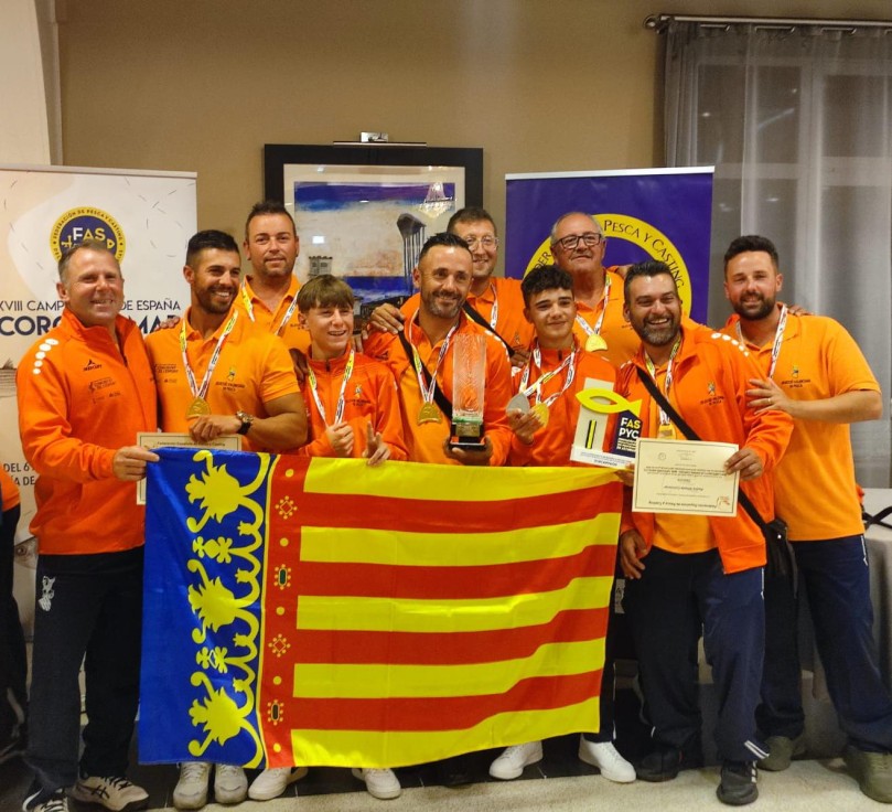 Jesús Casas Cuenca, del CD Pesca Gandia, subcampeón de España