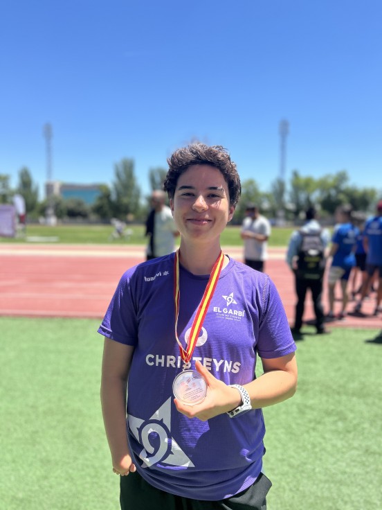 Cintia Frasquet campeona de España en lanzamiento de jabalina