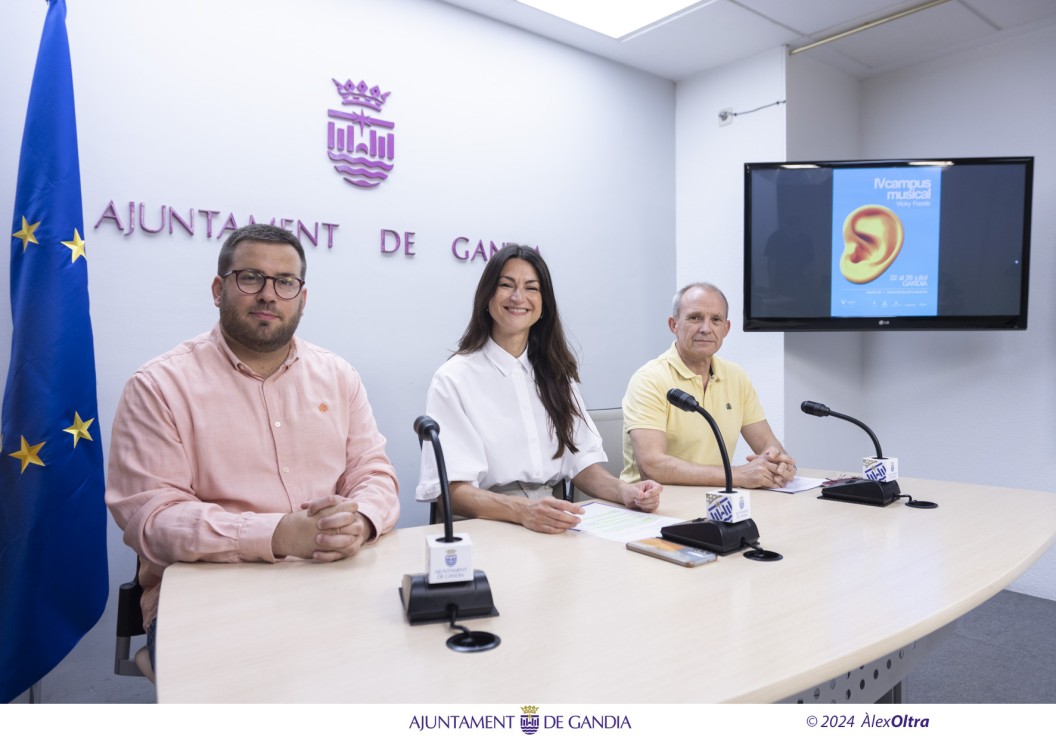 La IV edición del Campus Musical Vicky Foods enriquecerá la oferta cultural de 'Gandia a la mar'