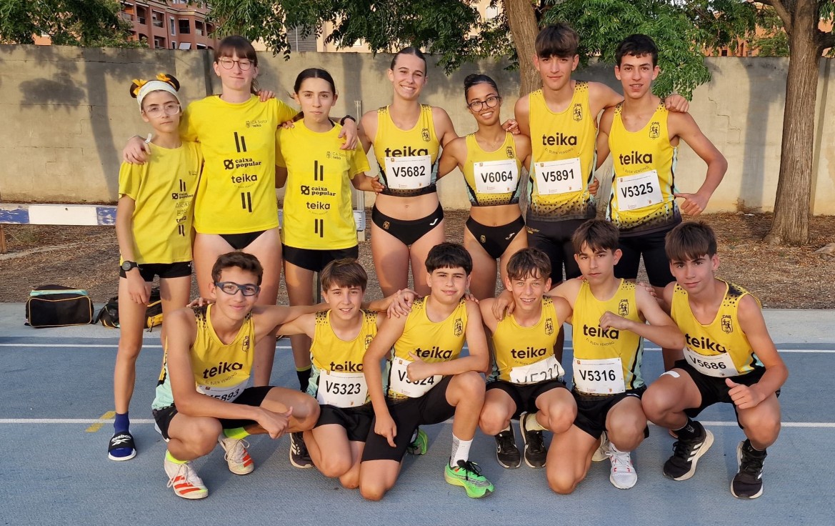 El CA Safor Teika compitió en el Campeonato Autonómico Cadete por Equipos