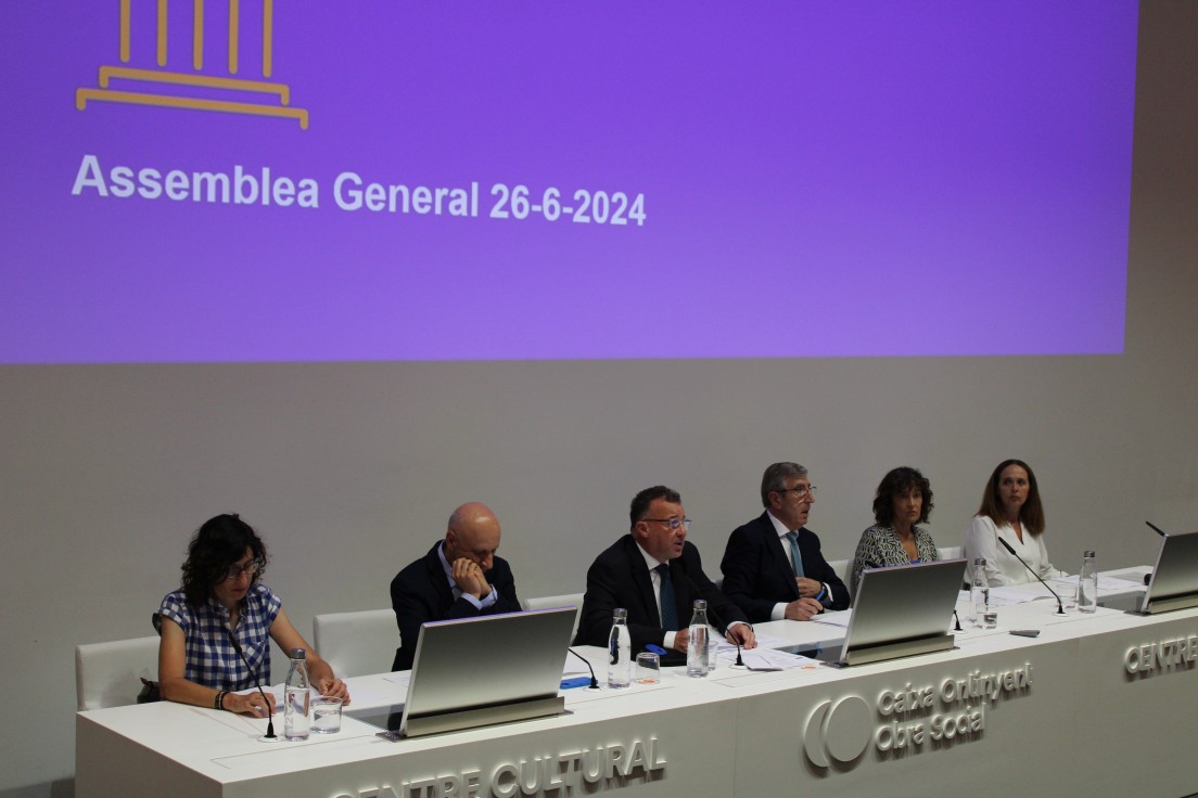 La Asamblea General de Caixa Ontinyent aprueba las cuentas de 2023