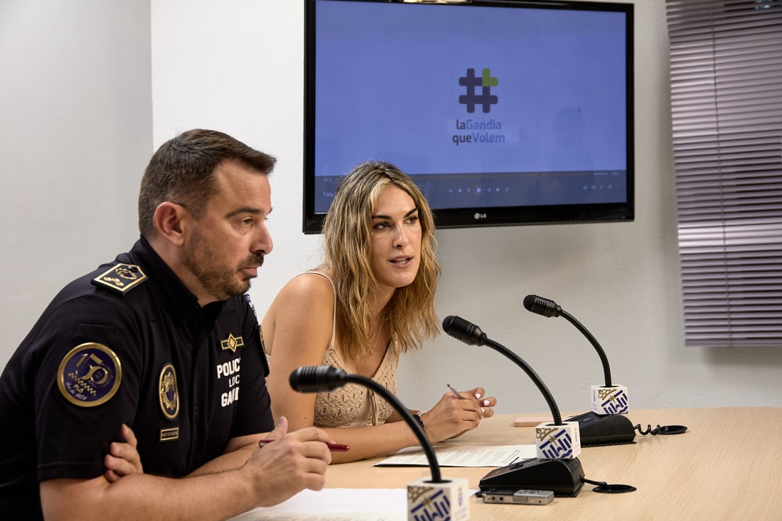 Ganida invierte 1.5 millones en mejorar infraestructuras de la policía en el primer año de legislatura