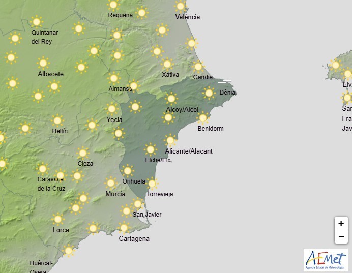 Bajan las temperaturas mínimas a puertas de una ola de calor