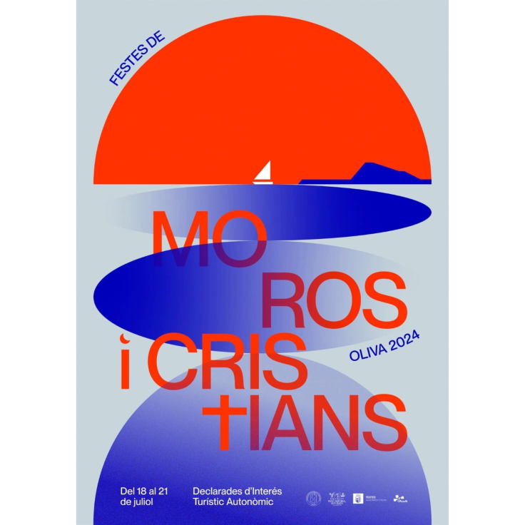 Presentación del libro, pregonera y director de bandas Moros y Cristianos Oliva 2024