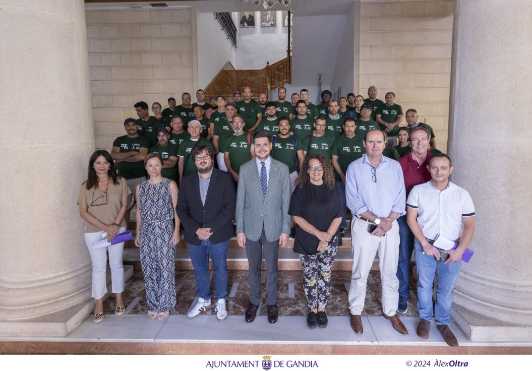 Gandia contrata a cuarenta personas gracias a una ayuda del SEPE para mejorar los espacios verdes