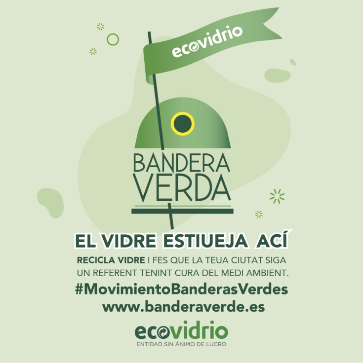 Gandia se sumará este verano al reto para conseguir la Bandera Verde de la Sostenibilidad Hostalera de Ecovidrio