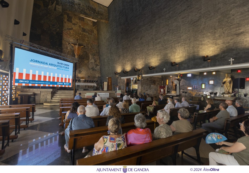 Las jornadas sobre la Iglesia Sant Nicolau del Grau de Gandia ponen de manifiesto la necesidad de su declaración como Bien de Interés Cultural