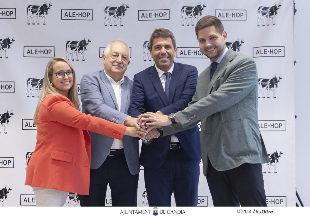 Ale-Hop, la Generalitat, Gandia y Bellreguard pactan un proyecto que tendrá una inversión privada de 120 millones y creará 1.000 puestos de trabajo