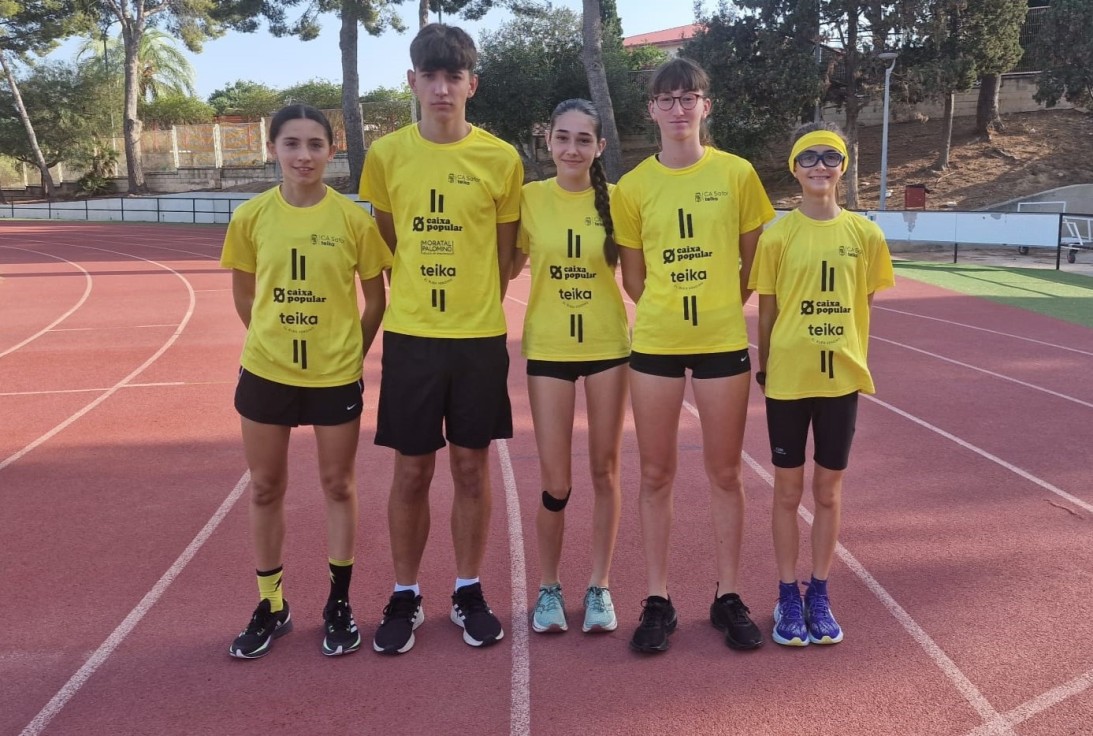 El CA Safor Teika acude con cinco atletas al Campeonato de España Cadete al Aire Libre.