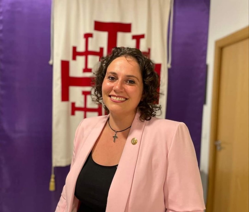 Noelia Penadés Micó, primera Hermana Mayor del Sepulcro de Gandia