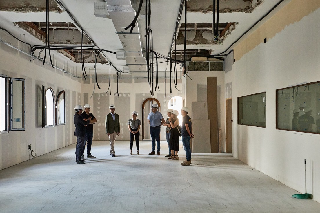 Las obras de reforma del Centro Social Marcel·lí Pérez del Grao de Gandia podrían finalizar en Septiembre