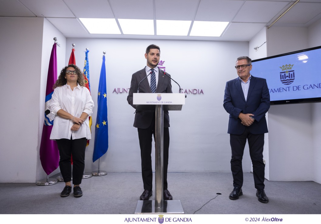 Gandia destina 2,5 millones del romanent de tresoreria para proyectos estratégicos que cubran las necesidades de la ciudadanía y reactivar los sectores productivos