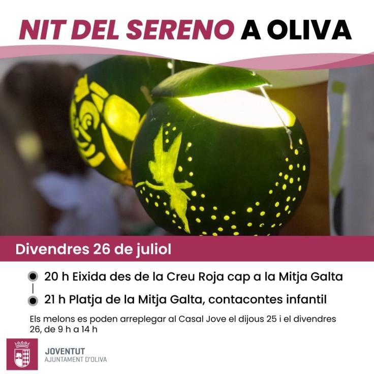 Oliva se Prepara para la Tradicional Noche del Sereno