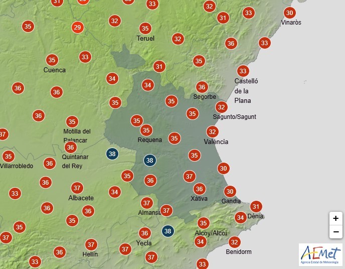 Jornada calurosa a la espera de una nueva ola de calor