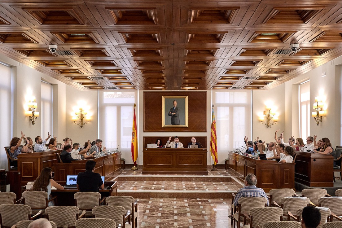 Gandia cambia el día de celebración de los plenos y los pasa a los viernes