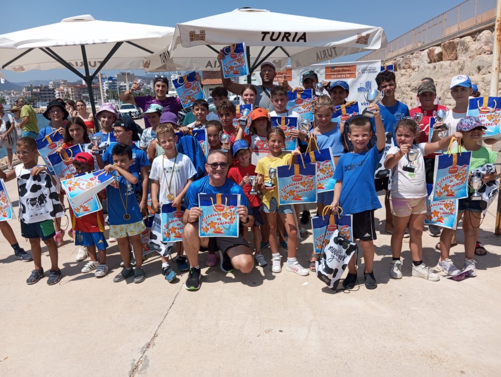 55 niños participaron en el Concurso Alevín, Infantil y Juvenil, organizado por el CD Pesca de Gandia