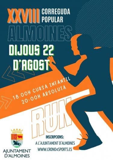 El Circuit de Curses Populars de la Safor-Valldigna llega este jueves a Almoines