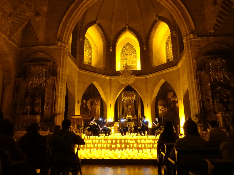 El guitarrista Ausiàs Parejo cierra el ciclo de conciertos 'a la Llum de la Seu' de Gandia