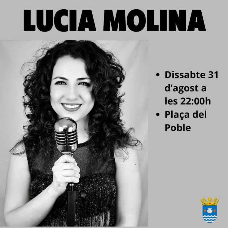 Hoy sábado Lucia Molina, concursante de La Voz Kids en 2015 y de La Voz en 2023, dará un concierto gratuito en Beniflá