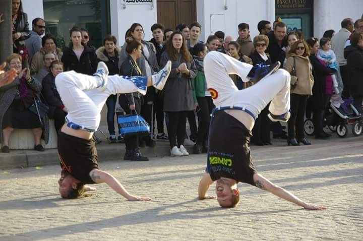 Exhibición de Capoeira