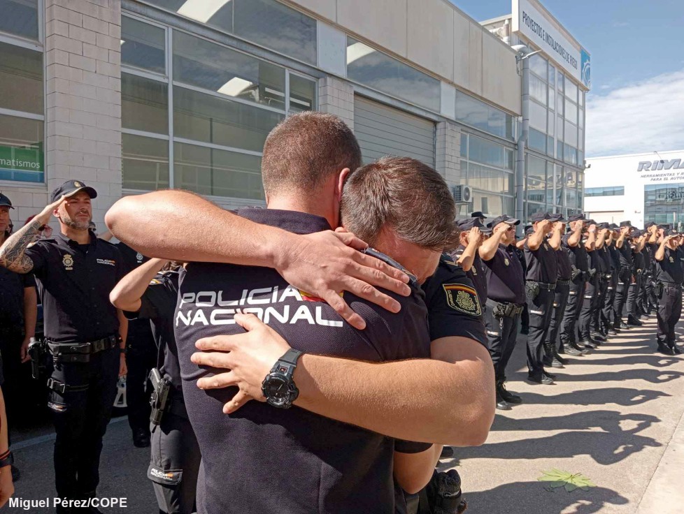 Dolor en Gandia: Despedimos a Iván, un gran Policía