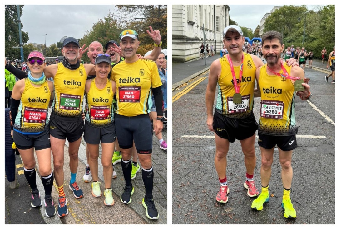 El CA Safor Teika estuvo en medios maratones de l’Alcúdia y Cardiff