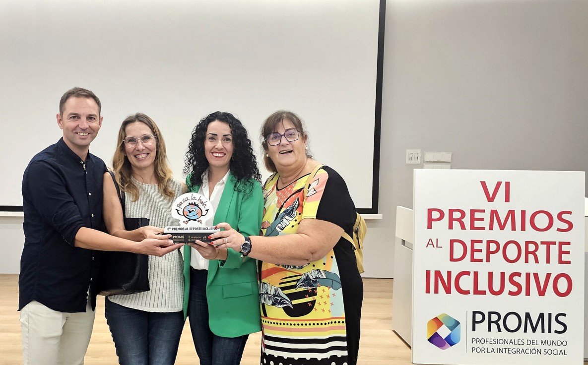 El proyecto ‘Enlazados 2.0’ del colegio Patronat de Tavernes de la Valldigna, premiado por la asociación PROMIS en la VI edición de los Premios al Deporte Inclusivo