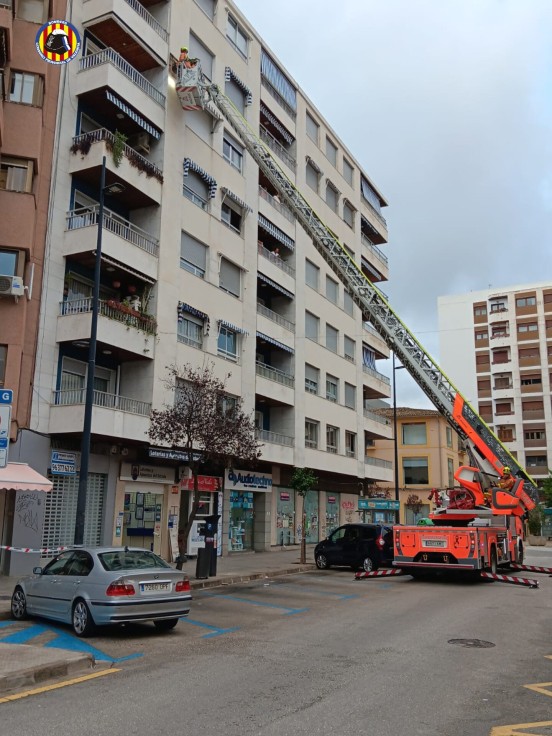 El primer temporal de lluvia en la Safor deja apenas varias incidencias en los municipios