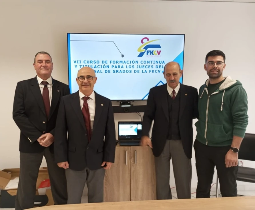 Palma de Gandia: sede de la nueva sala de videoconferencias para la federación valenciana de kárate