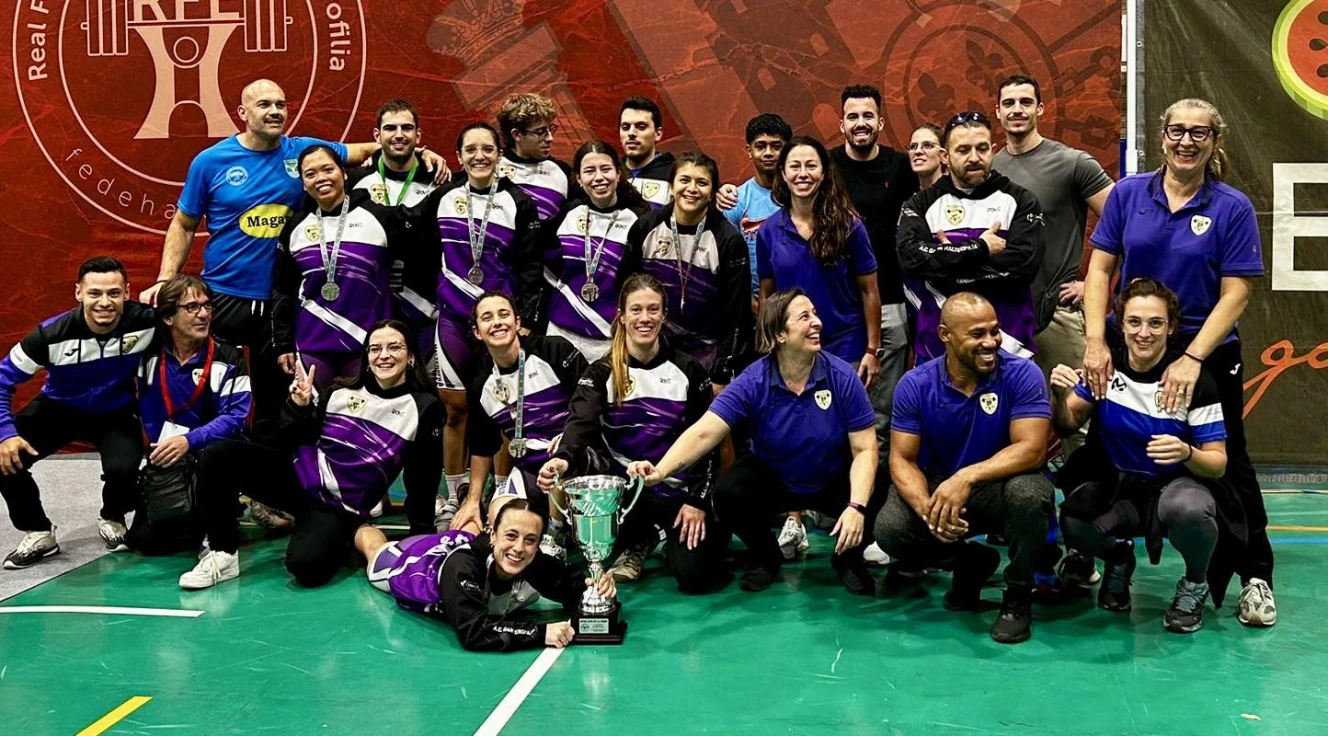 ¡Subcampeonas de España! Histórico hito del Atlético Club Gandia de Halterofilia en la Copa de la Reina