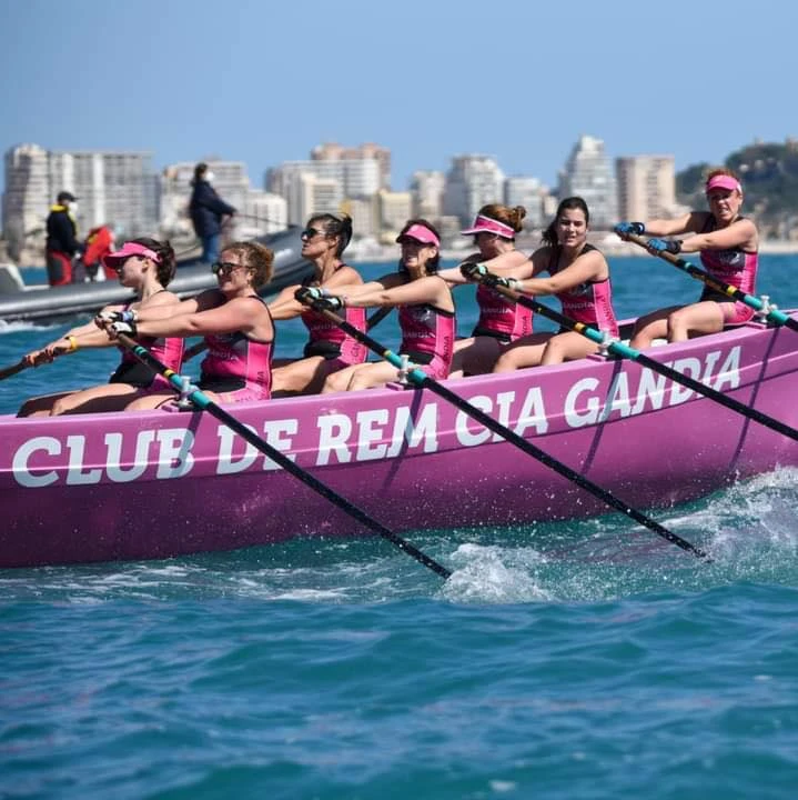 Santa Pola acoge el Campeonato Autonómico de Remo: Club de Rem Cia Gandía entre los participantes