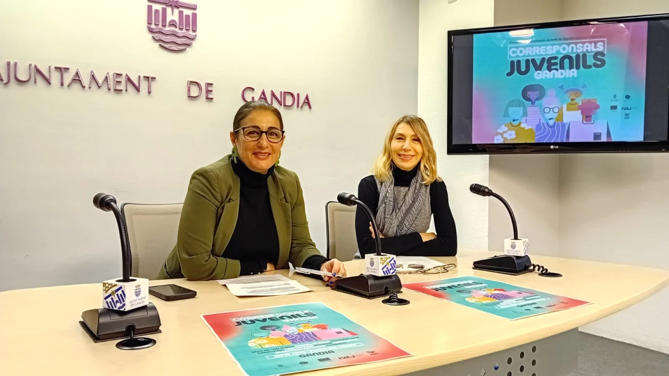 Abierto el plazo de inscripción del Programa de Corresponsales Juveniles de Gandia