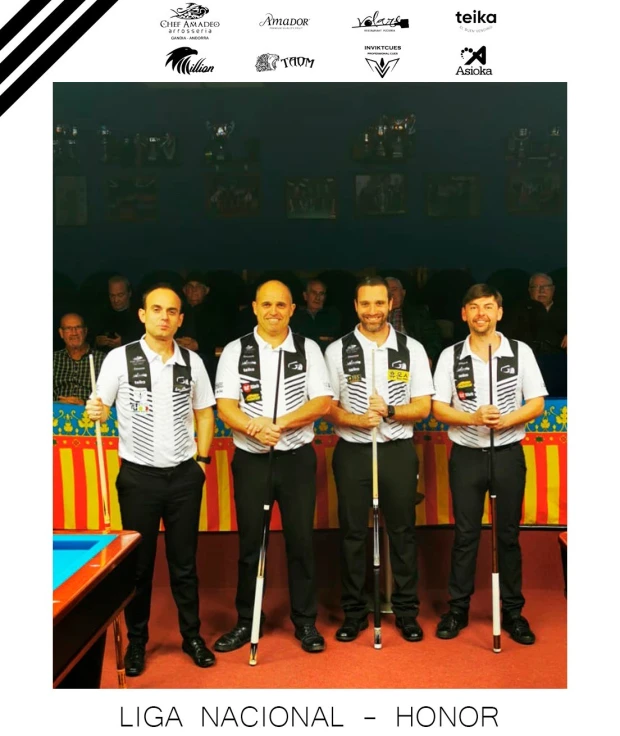 Billar non stop para el Chef Amadeo Gandia Billar Club