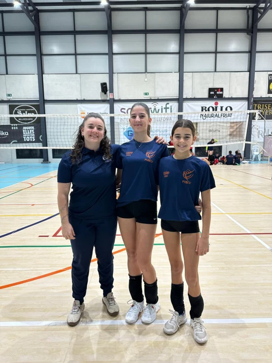 Representación del CV Real de Gandia en la selección valenciana de Voleibol