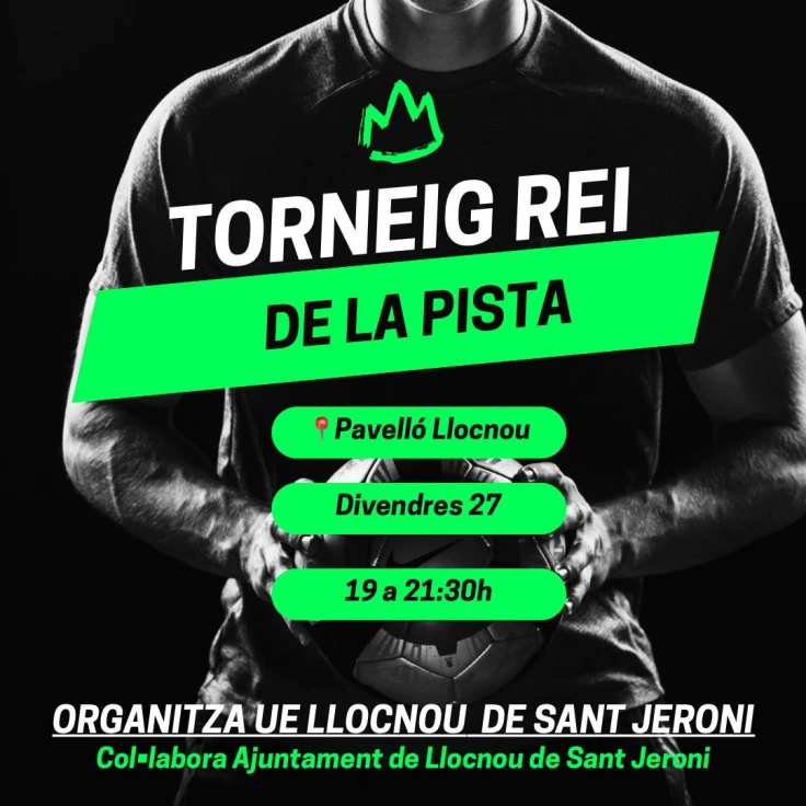 La UE Llocnou de Sant Jeroni organiza el Primer Torneo del Rey de la Pista