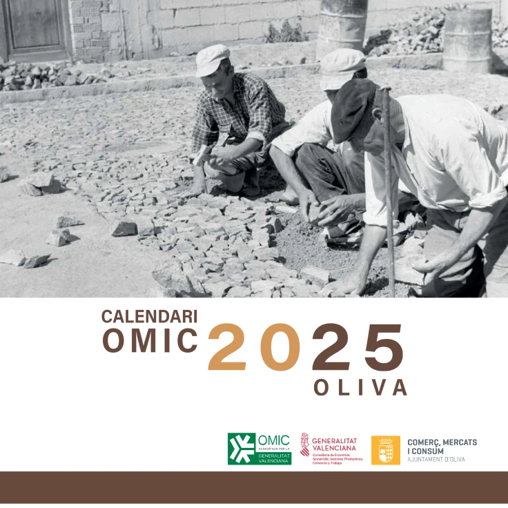 Oliva empieza a repartir este lunes el tradicional y demandado calendario de la OMIC 2025