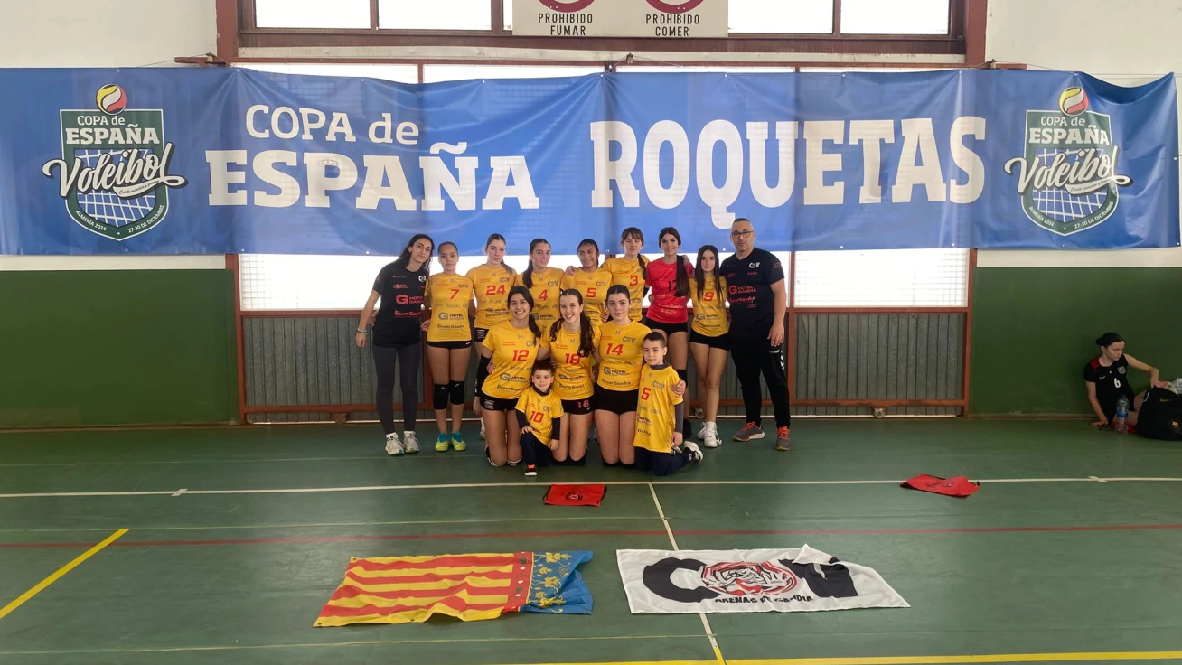 Copa de España Voleibol 2024: La Valiente Apuesta del CV Arenas de Gandia