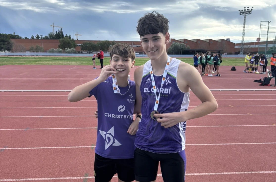 Resultados destacados del fin de semana del C.C. El Garbí en atletismo