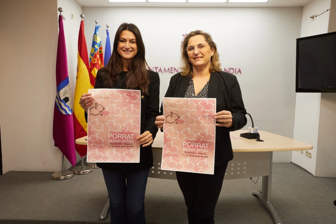 Benirredrà celebra junto con Gandia su tradicional porrat de Sant Antoni este fin de semana