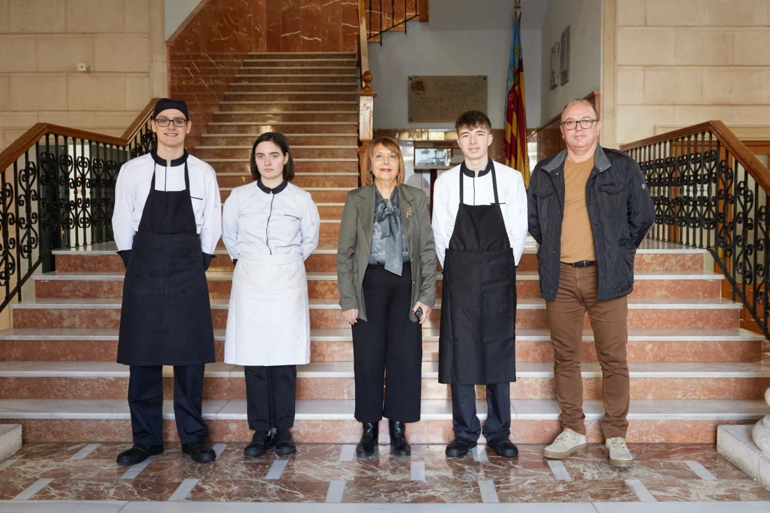 Gandia recibe estudiantes deLaval para que hagan las prácticas de FP en restaurantes de la ciudad