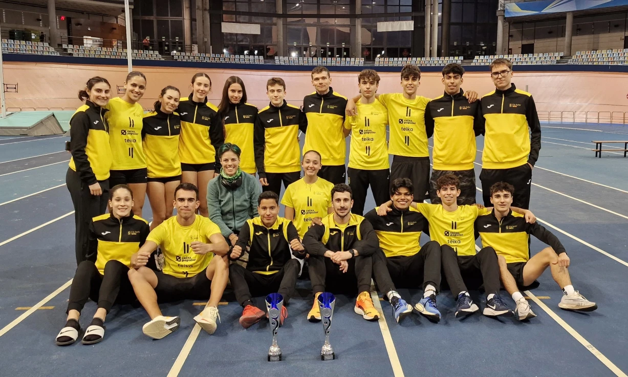 Segunda plaza para los equipos masculino y femenino del CA Safor Teika en el Campeonato Provincial Absoluto