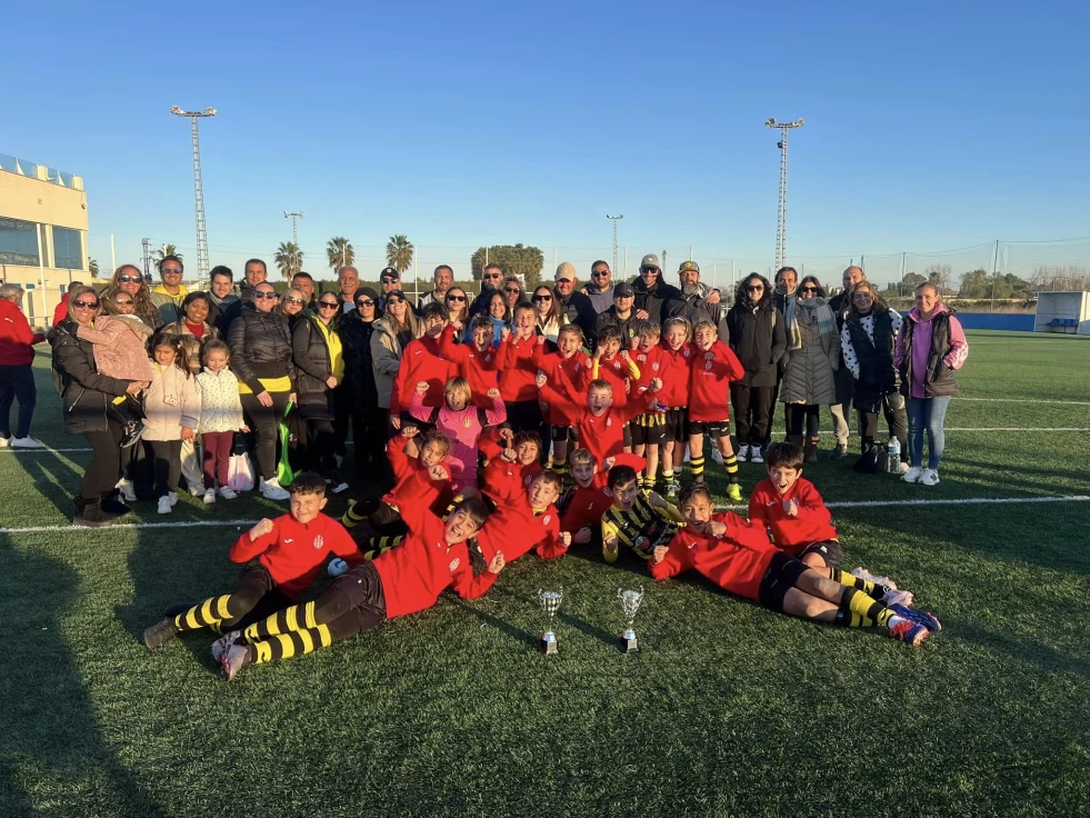 Gran logro del CF Real de Gandia en la Copa Federación: Dos equipos Benjamines a semifinales