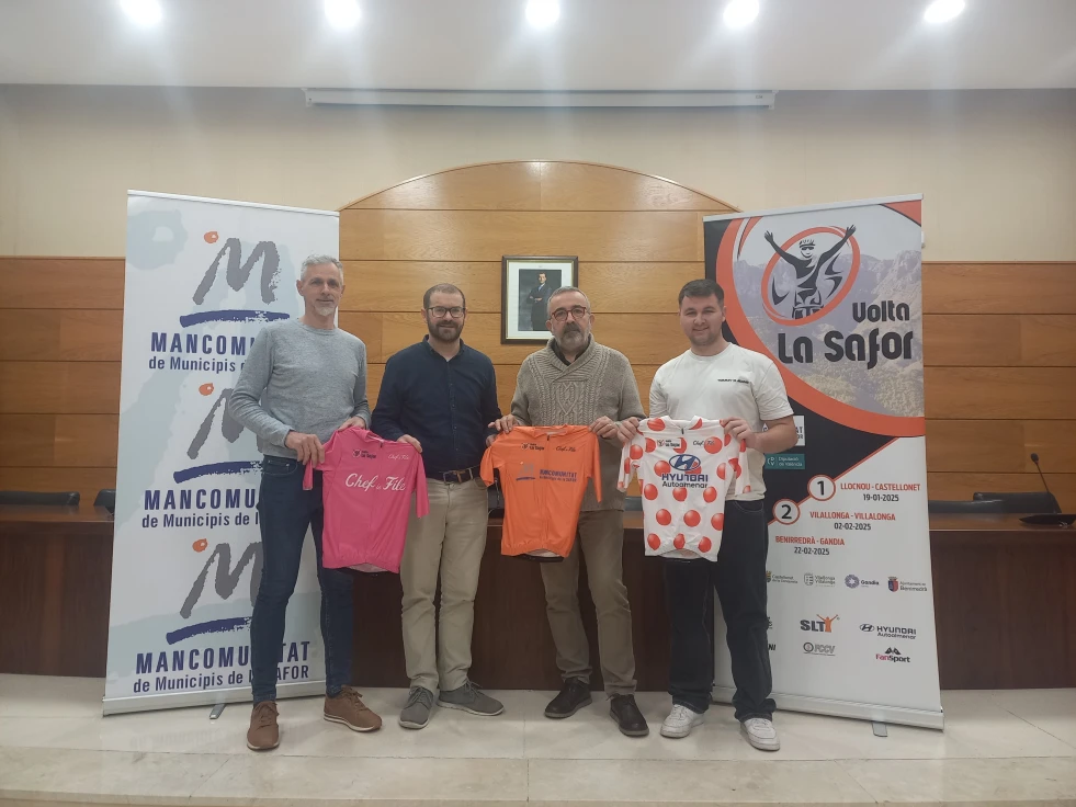 La Mancomunidad de Municipios de la Safor patrocina la XXVIII Vuelta La Safor de ciclismo