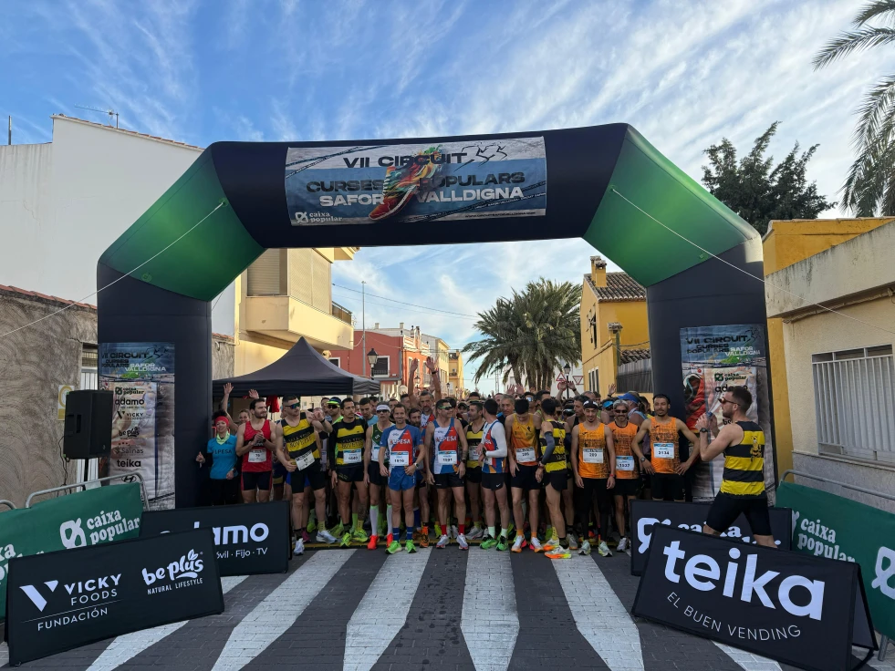 Maria Isabel Ferrer y Juan Vidal, campeones del VII Circuit Caixa Popular Safor Valldigna en Palmera