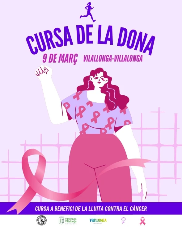 Villalonga acoge la “Cursa de la Dona” a beneficio de la lucha contra el cáncer