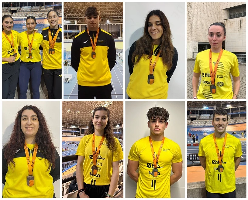 Once medallas para el CA Safor Teika en el Campeonato Autonómico Promesa