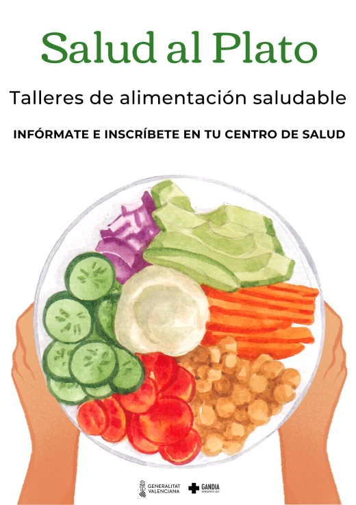 El Departamento de Salud de Gandia desarrolla actividades grupales para fomentar la alimentación saludable y la deshabituación del tabaco