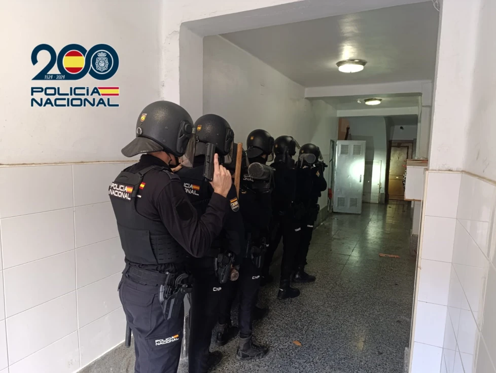 La Policía Nacional detiene a seis hombres por tráfico de drogas en Gandia