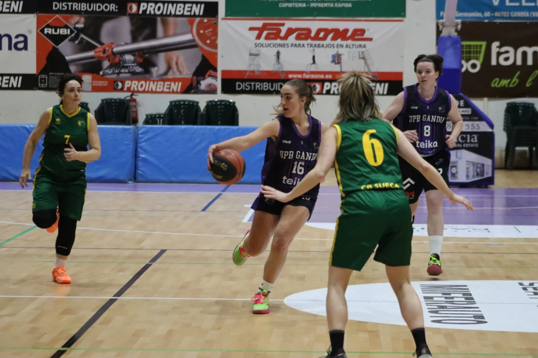 El Equipo Senior Femenino de Units Pel Básquet Gandia Logra su Tercera Victoria Consecutiva en 2025