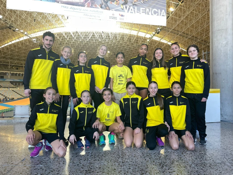 Cuarta plaza para el equipo femenino del CA Safor Teika en el Campeonato Autonómico Infantil